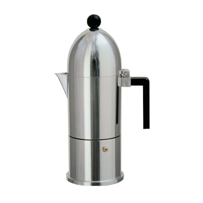 Alessi - La Cupola Espressomaschine 9095 | 15 cl / aluschwarz
