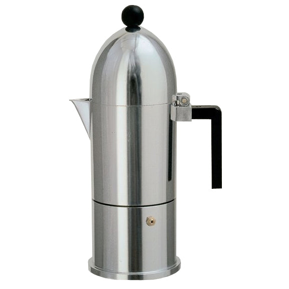 Alessi - La Cupola Espressomaschine 9095 | 30 cl / aluschwarz