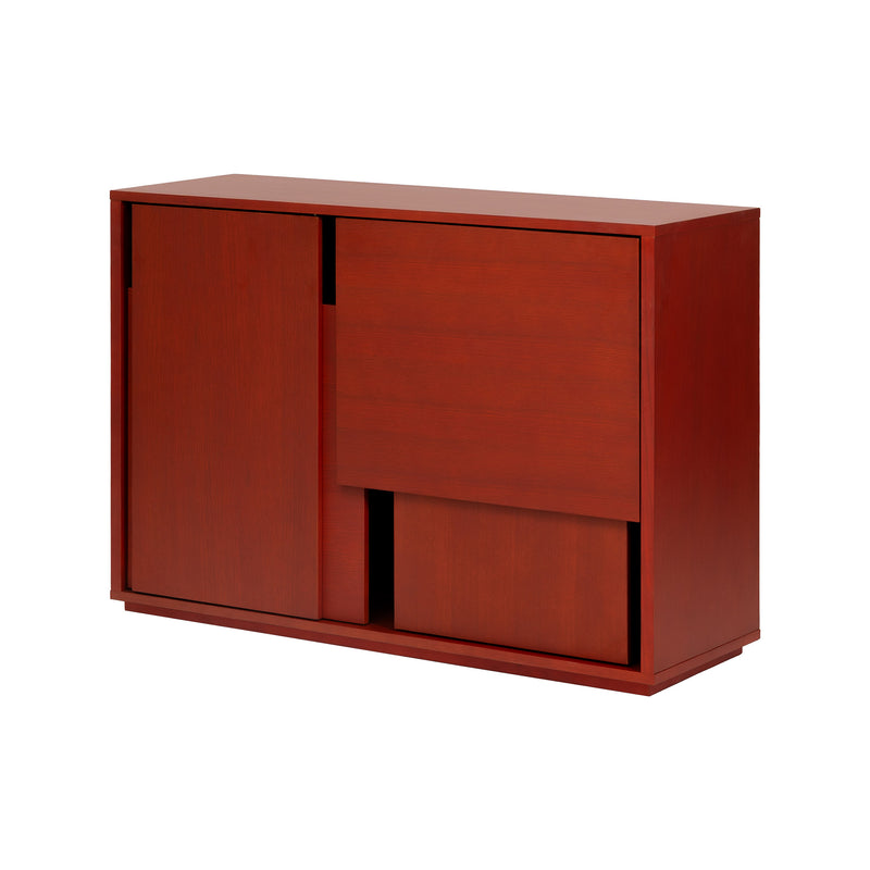 Design House Stockholm - Layer Sideboard | ohne Beine / rot