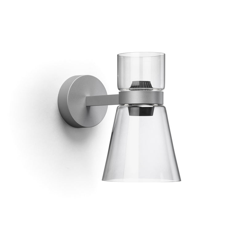 Flos - Nocturne Wandleuchte | Kegel / silber