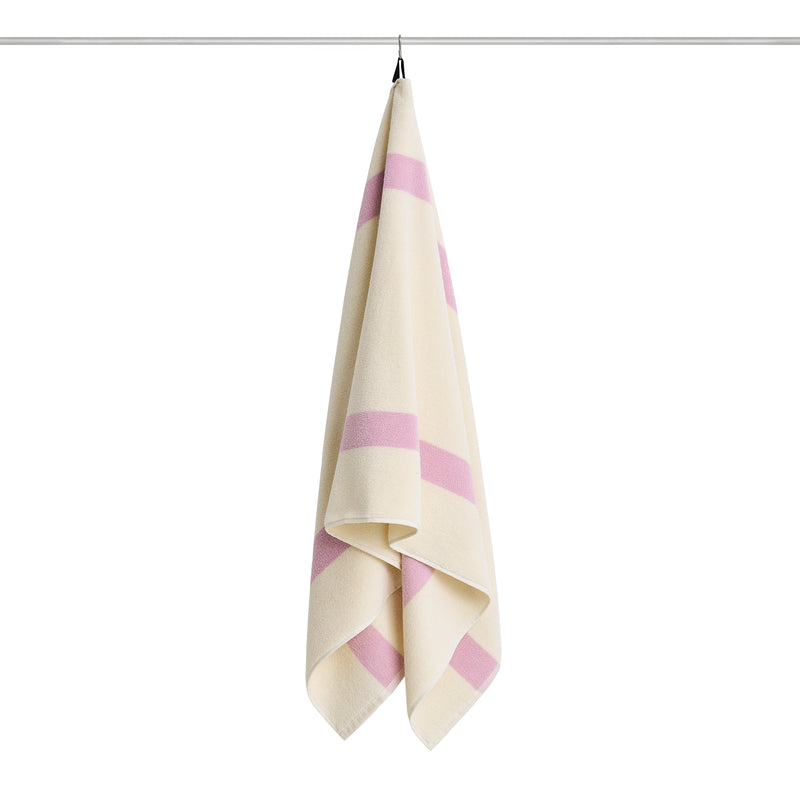 HAY - Stripe Badetuch | cool pink