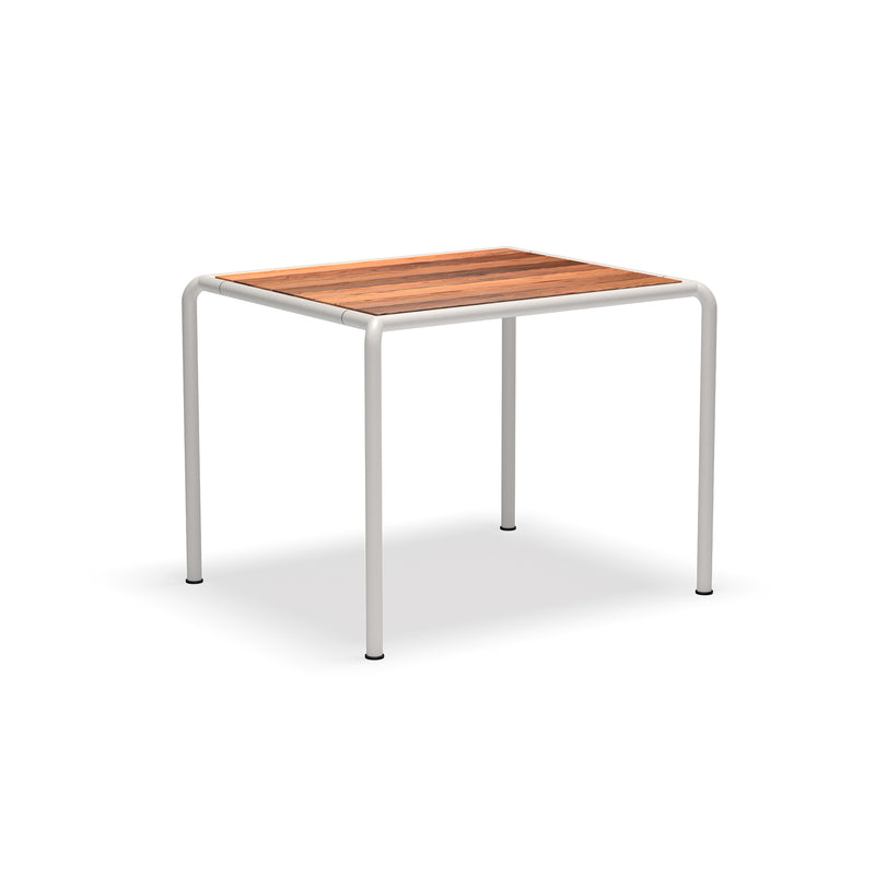 HOUE - AVANTI Outdoor Esstisch | Esche / 98 x 83 cm / muted white