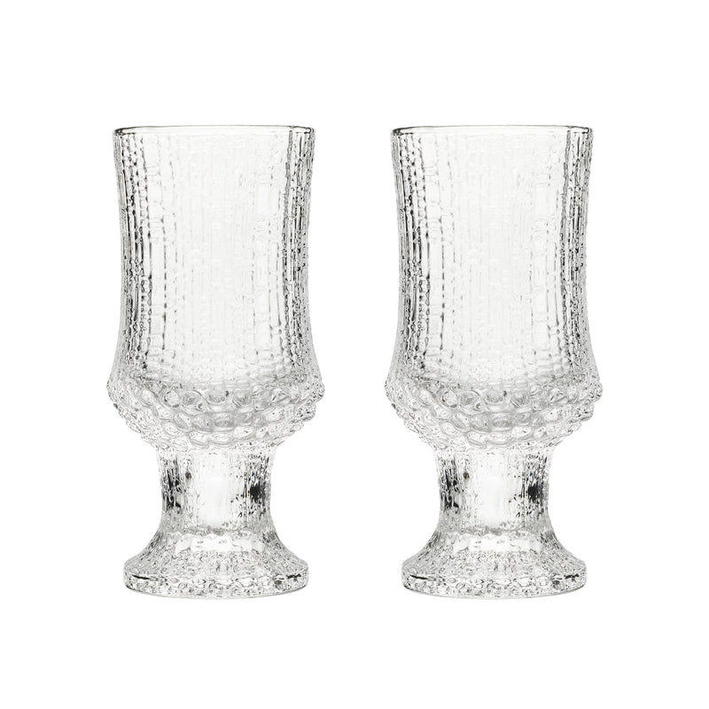 Iittala - Ultima Thule Trinkgläser | 2er-Set / Weißweinglas mit Fuß 16 cl