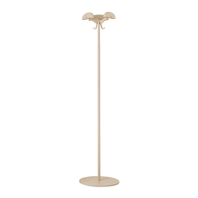 Kartell - Alta Tensione Garderobenständer | mat dove grey