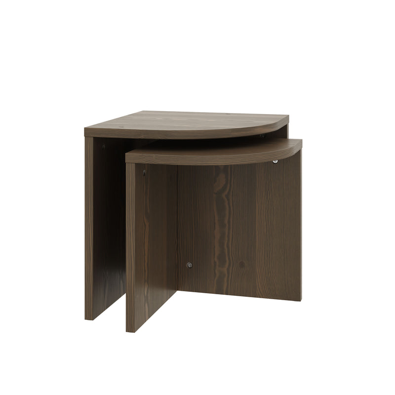 Karup - Combine Beistelltisch-Set | 106 Carob brown lacquered