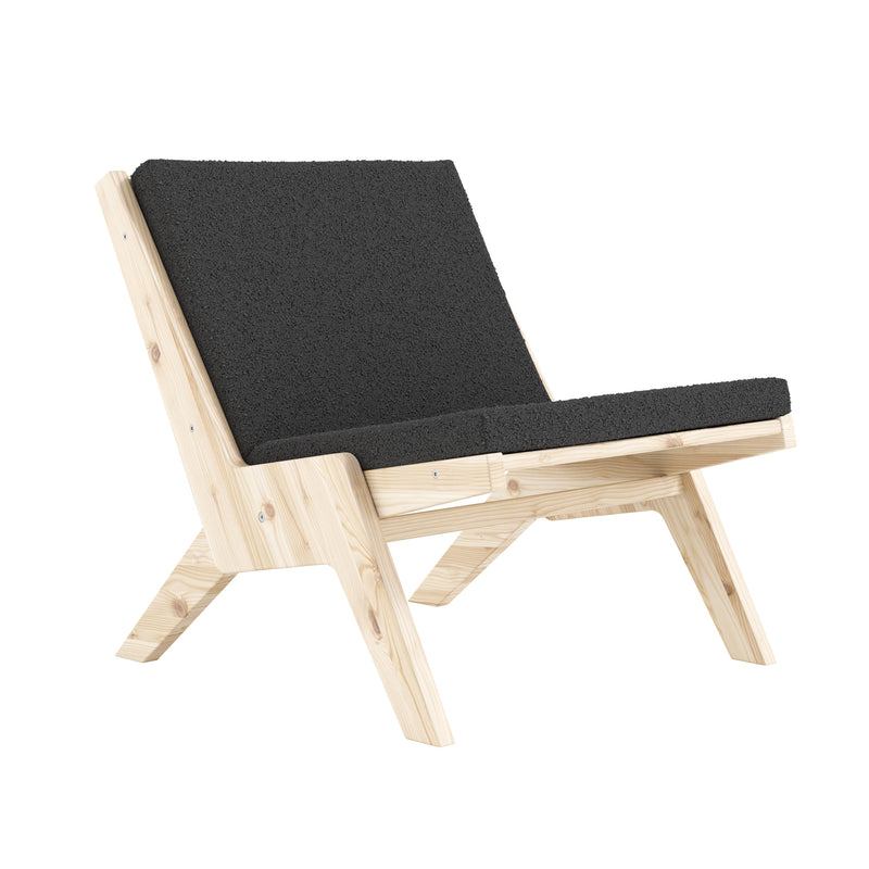 Karup - Sway Lounge Chair mit Sitzkissen | 621 Midnight Grey
