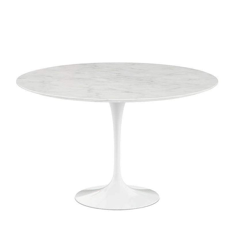 Knoll - Saarinen Tulip Esstisch | Mamor Statuarietto / Ø 120 cm