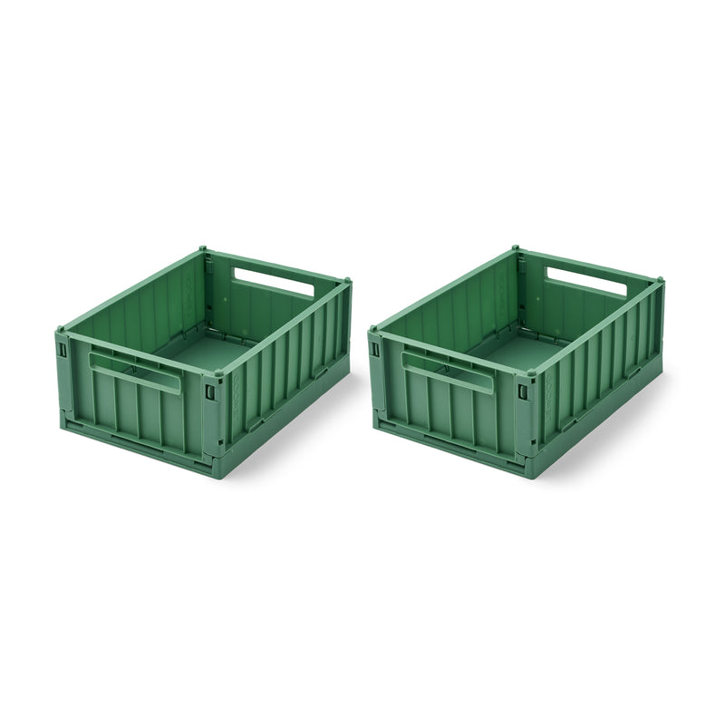 LIEWOOD - Weston Aufbewahrungsbox | 2er-Set / S / dusty ivy