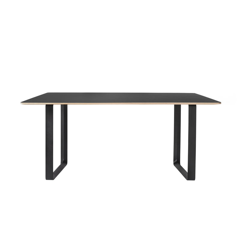 Muuto - 70/70 Esstisch 170 x 85 cm | 170 x 85 cm / schwarz (Linoleum)