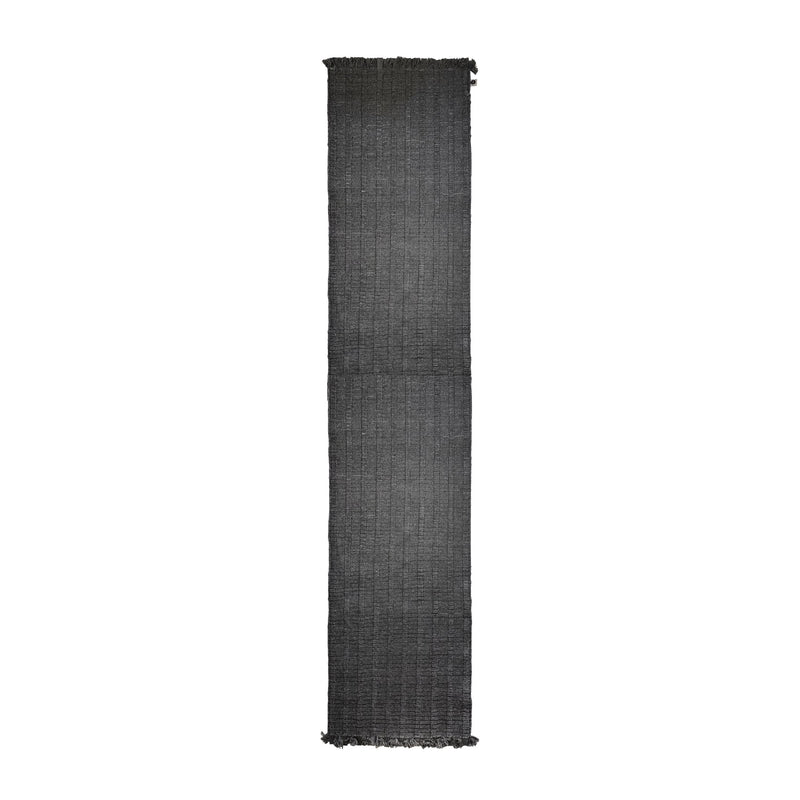 Nomad - Rubber Rug black | 80 x 400 cm