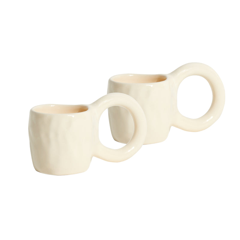 Petite Friture - Donut Espresso Becher (2er-Set) | vanilla