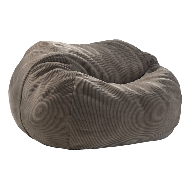 vetsak - Sitzsack Large | Cord Velour mocha