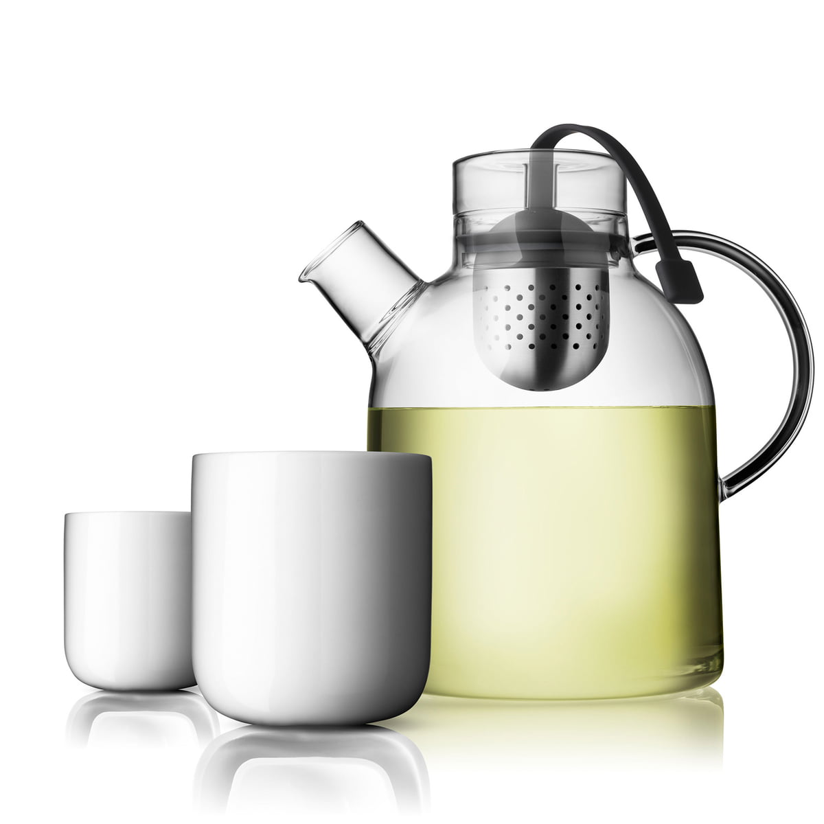 menu Kettle Teapot Glass W. Tea Egg Carbon 15L Art.nr.4545129 ケトル