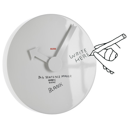 Alessi - Blank Wall Clock, use