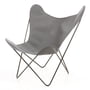 Butterfly (B.K.F.) chair, black/black - stainless steel, acrylic