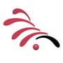 Flowing Rhythm - red