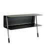 Wallflower Sideboard - graphite grey, height 75cm
