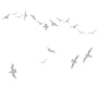 Domestic - Flock of Gulls Wandsticker