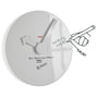 Alessi - Blank Wall Clock