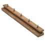 Cutter Clothes Rail, Teak, small