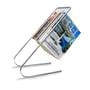 j-me - float magazine rack - chrome