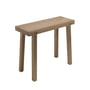 side by side - Schemel footstool, oak wood