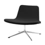 Hay - Ray Lounge Chair, bogie, fabric, black