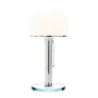 Wagenfeld Lamp WG25 GL, clear glass base