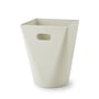 Authentics - Square Midi Wastebasket, grey white