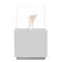 Safretti - Cube W1/B1 Fireplace - White