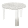 Kartell - T-Table, H 36 cm, crystal clear