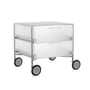 Kartell - Mobile Container - with rollers, 2 drawers, ice-colour