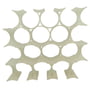 Infinity Wine Rack, white