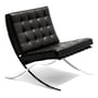 Knoll - Barcelona® Lounger, black