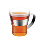 Bodum Assam Teeglas mit Edelstahlgriff