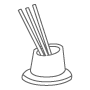 Büro- Accessoires Lineart