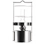 Schiffslampe Stelton, 34x15 cm
