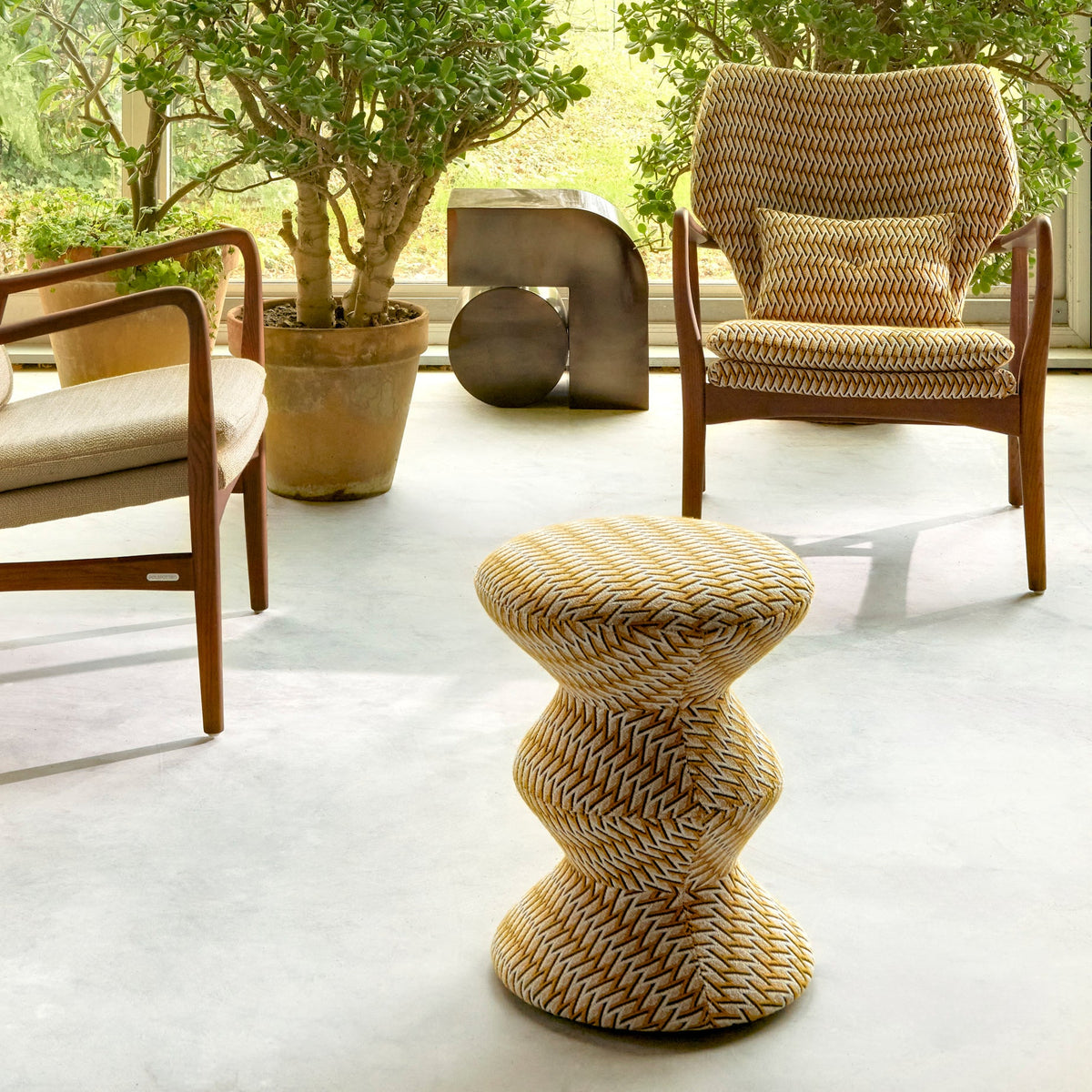 POLSPOTTEN - Zig Zag stool