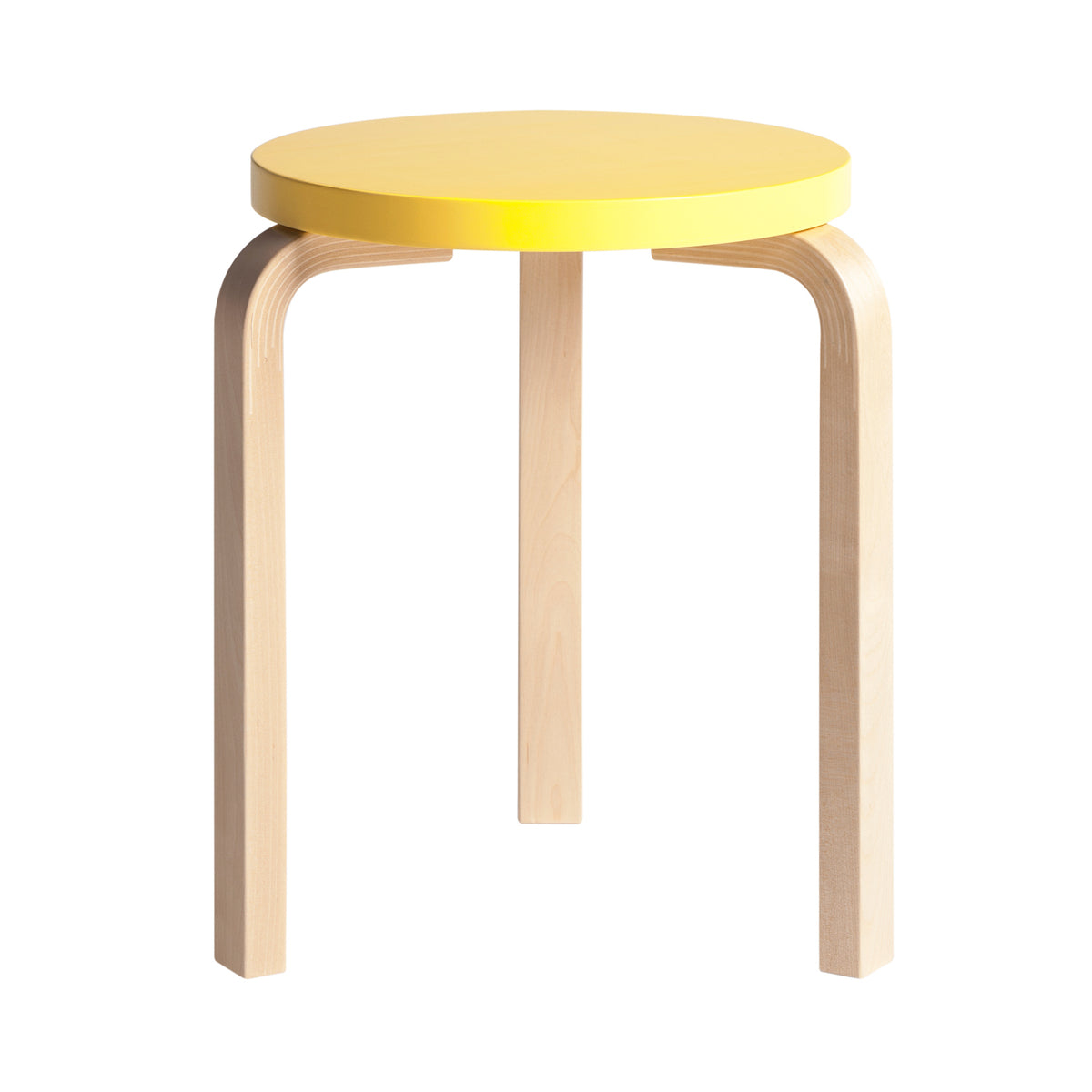 Artek - Hocker 60 | gelb lackiert