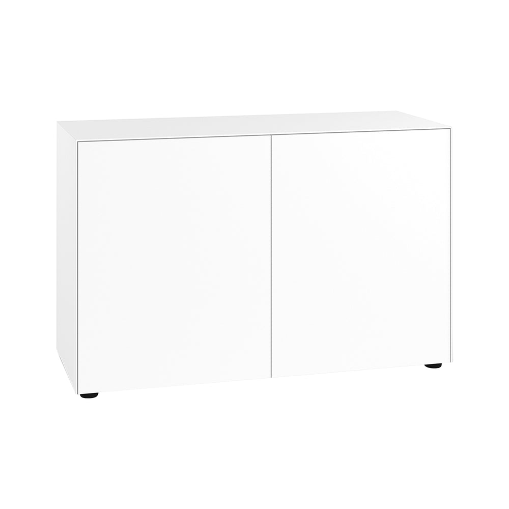 Piure - Nex Pur Box Sideboard | mit Türen / 120 x 75 x 48 cm / weiß RAL 9016