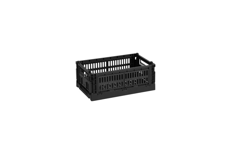 HAY - Colour Crate Korb S recycled | black (exklusiv)