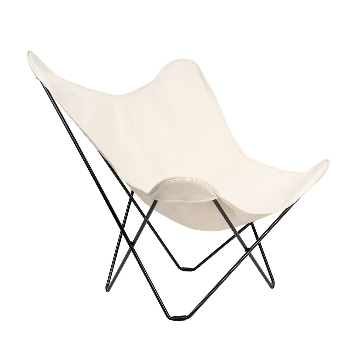 cuero - Cotton Canvas Mariposa Butterfly Chair | schwarz