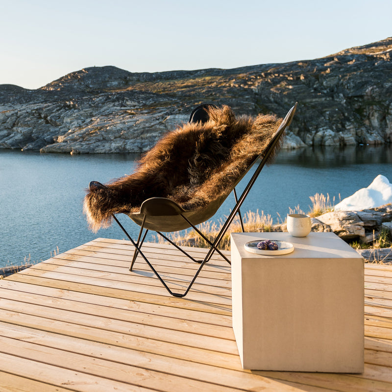cuero - Island Lammfell | braun