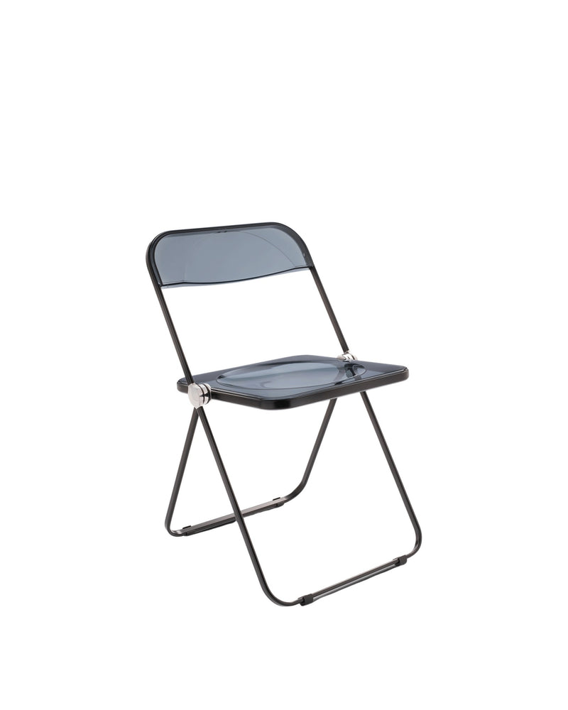 Anonima Castelli - Plia Klappstuhl | rauchblau / Stahl schwarz