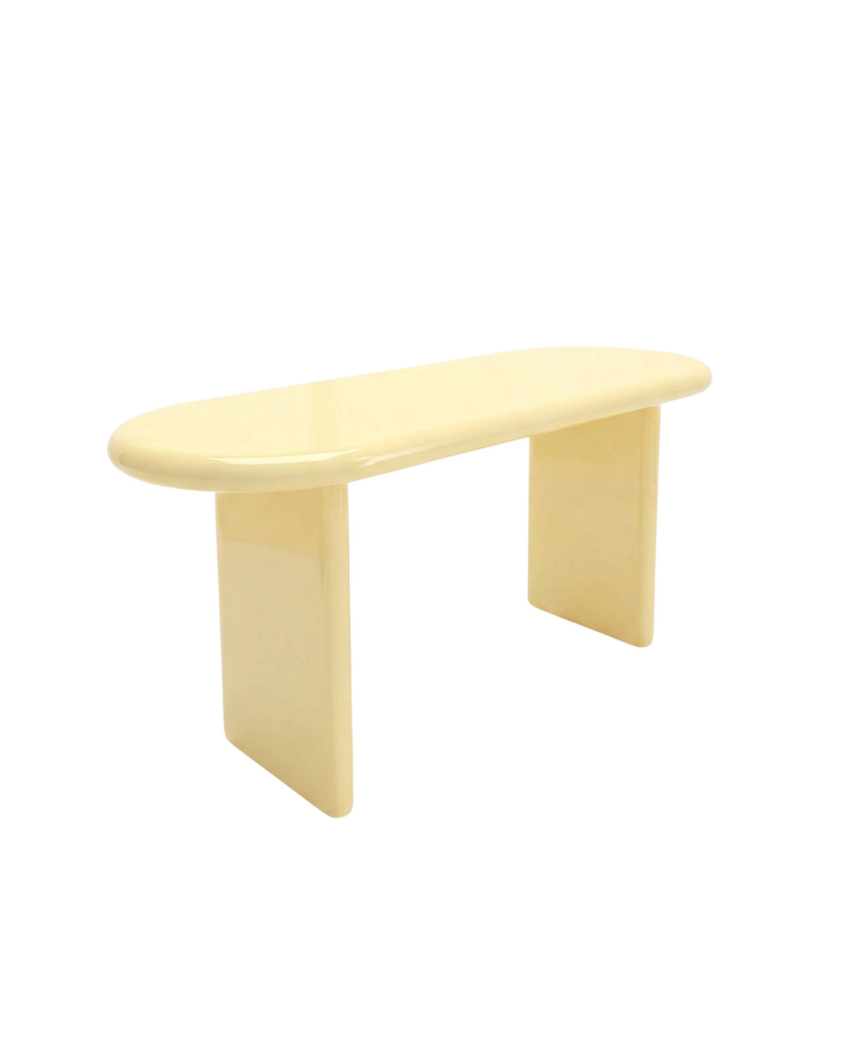 Gustaf Westman - Chunky Desk, 1600 mm | pale yellow