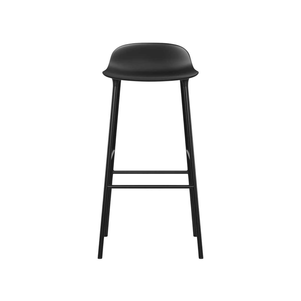 Normann Copenhagen - Form Barhocker 75 (Stahl) | schwarz