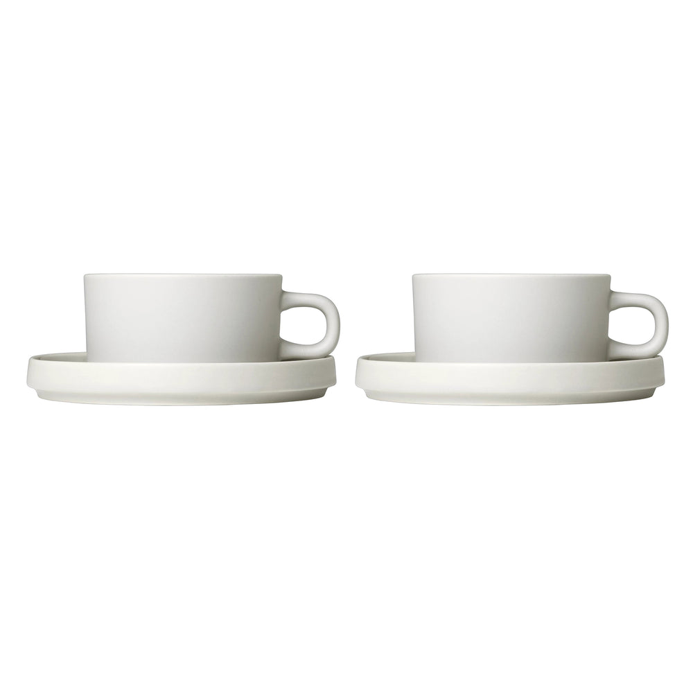 Blomus - Pilar Teetasse mit Untertasse | moonbeam