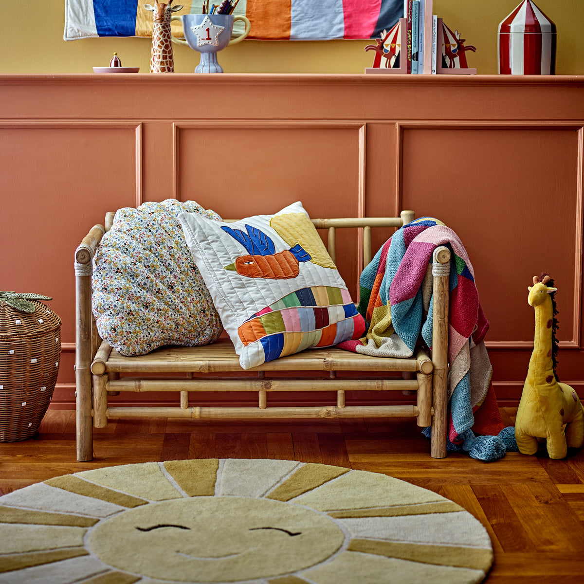 Bloomingville - Sun Teppich | 