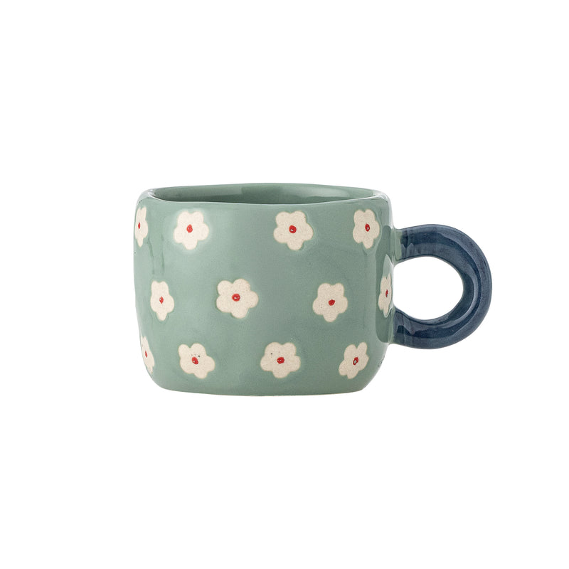 Bloomingville - Nini Tasse | Blume / einzeln / blau