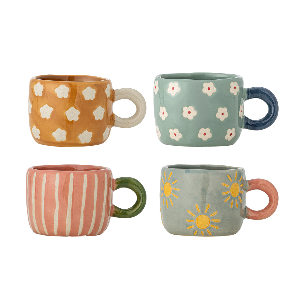 Bloomingville - Nini Tasse | Multi / 4er-Set / multi